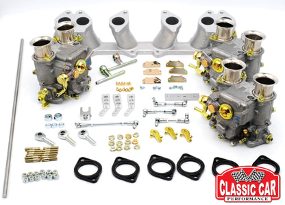 Datsun 240Z 260Z 280z - Triple Weber 40 DCOE Carburetor Conversion Kit