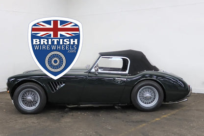 Austin Healey 3000 Center Lace Wire Wheels Moss Motors MWS Dayton Dunlop