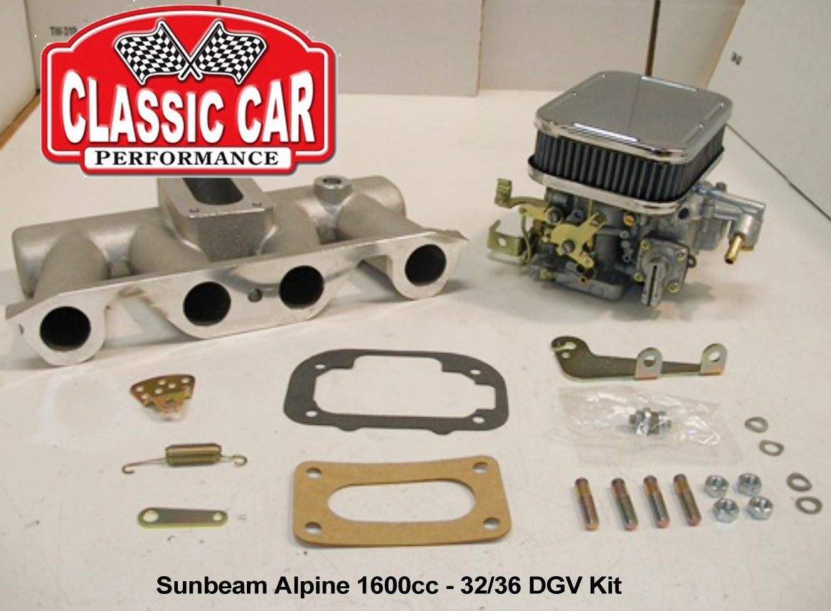 Sunbeam Alpine - 32/36 DGV Weber Conversion Kit