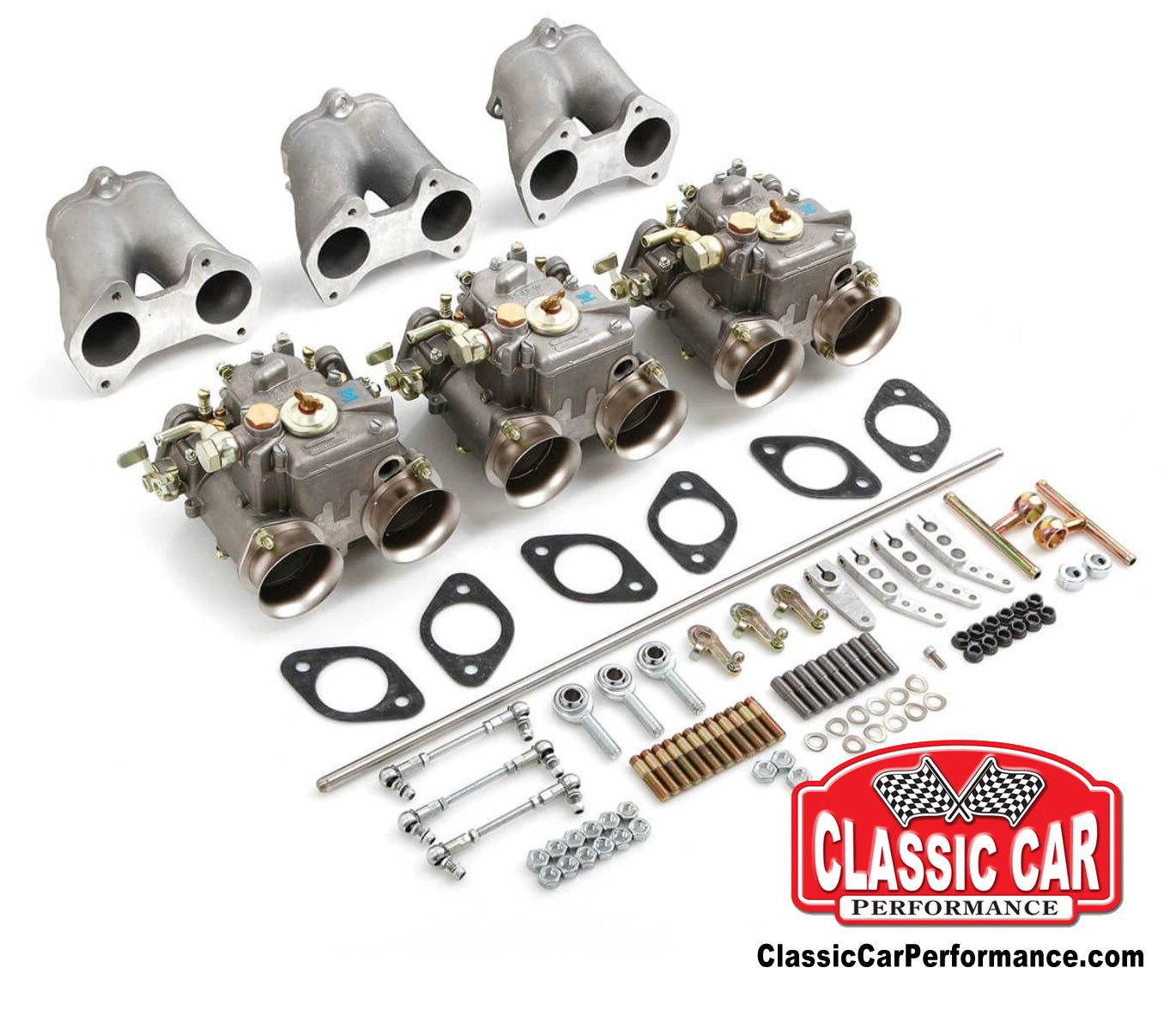 Austin Healey 3000 Triple Weber Carb Conversion Kit Moss Motors