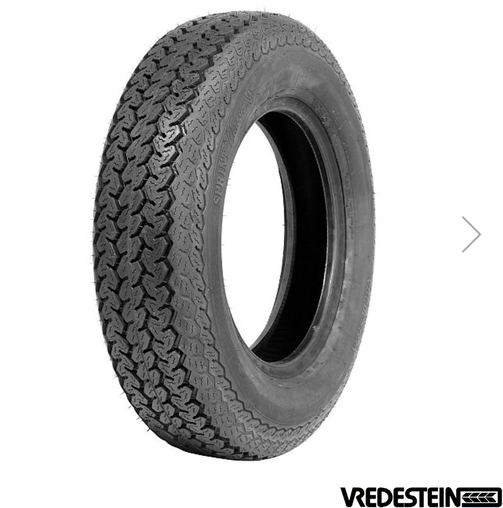 Vredestein Sprint Classic Tires 4 Set of – - (175HR14) Classic Car Performance